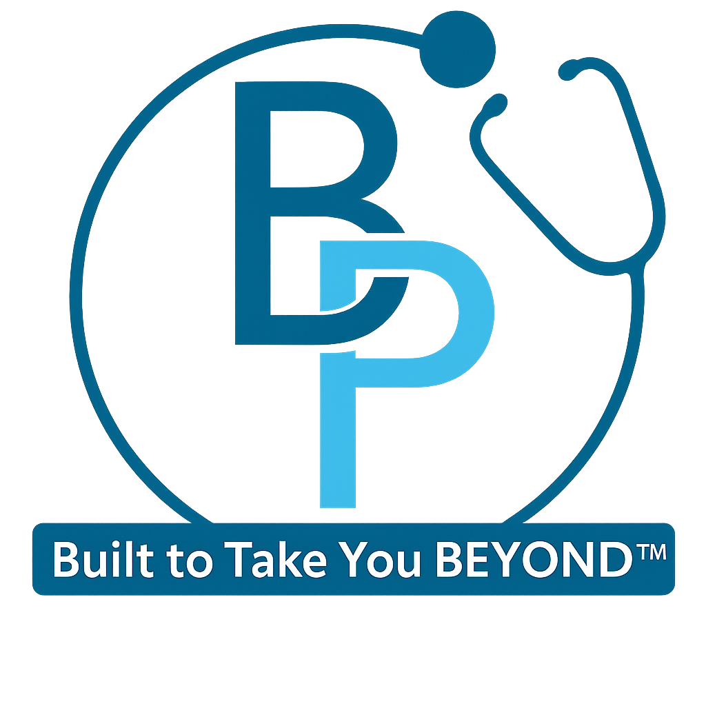BEYOND PANCE Monogram Logo - Built to Take You BEYOND™